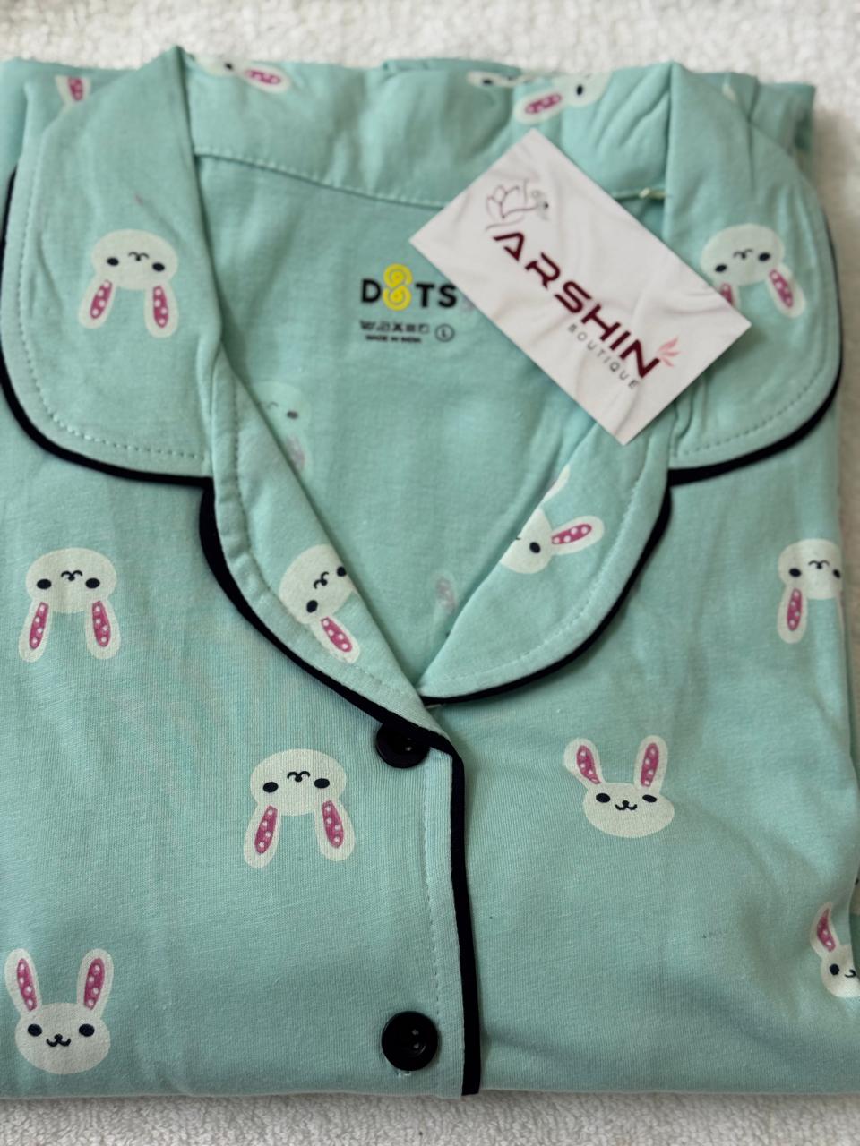 Light blue korean cord sets