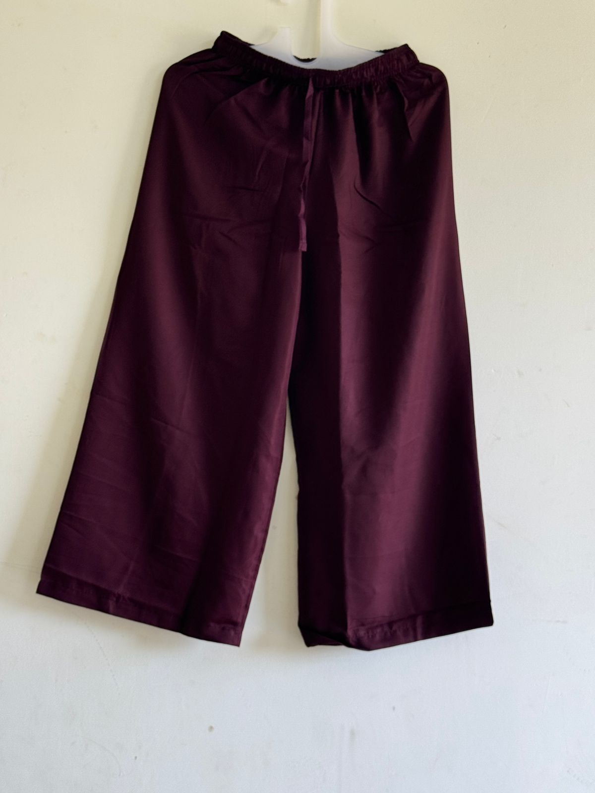 Dark lavender plazo pants