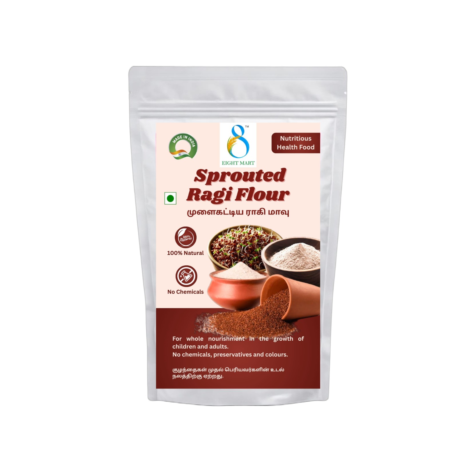 Sprouted Ragi Flour